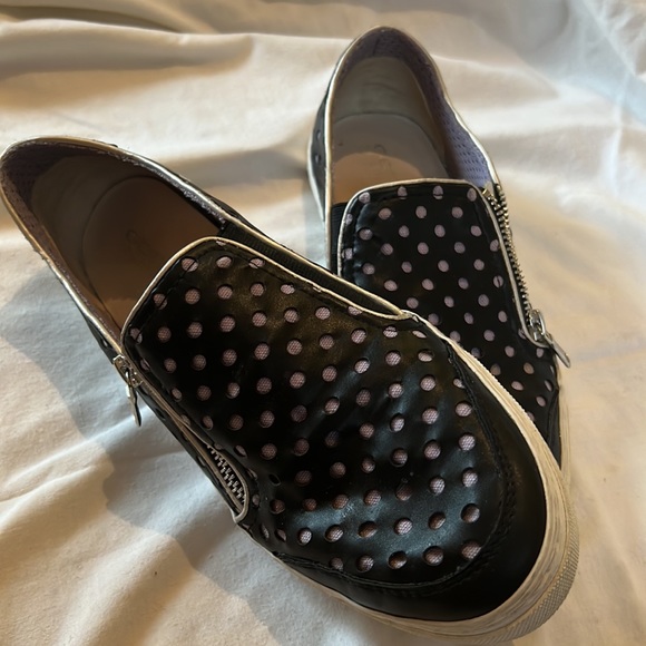 Geox Respira Leather polka dot sneakers - Picture 2 of 7